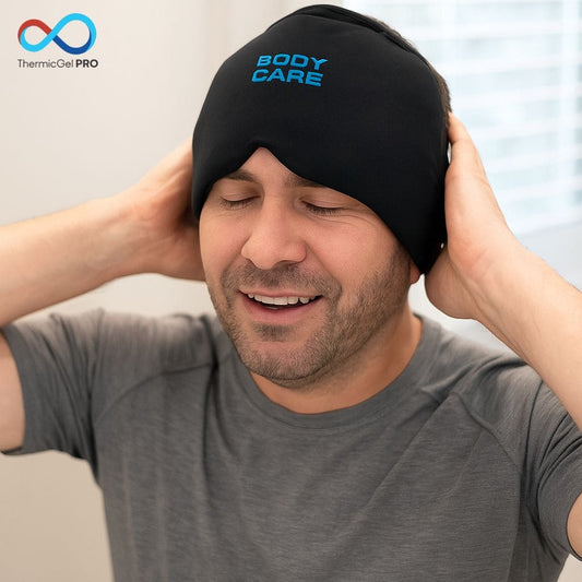Casco Frío/Calor para Alivio del Dolor de Cabeza y Tensión
