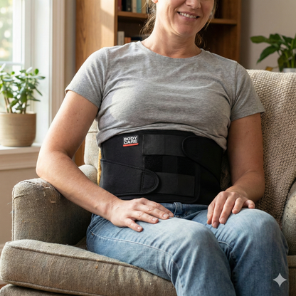 Faja Lumbar Ballenada Black Line - Soporte Lumbar Deportivo / Dolor de Espalda